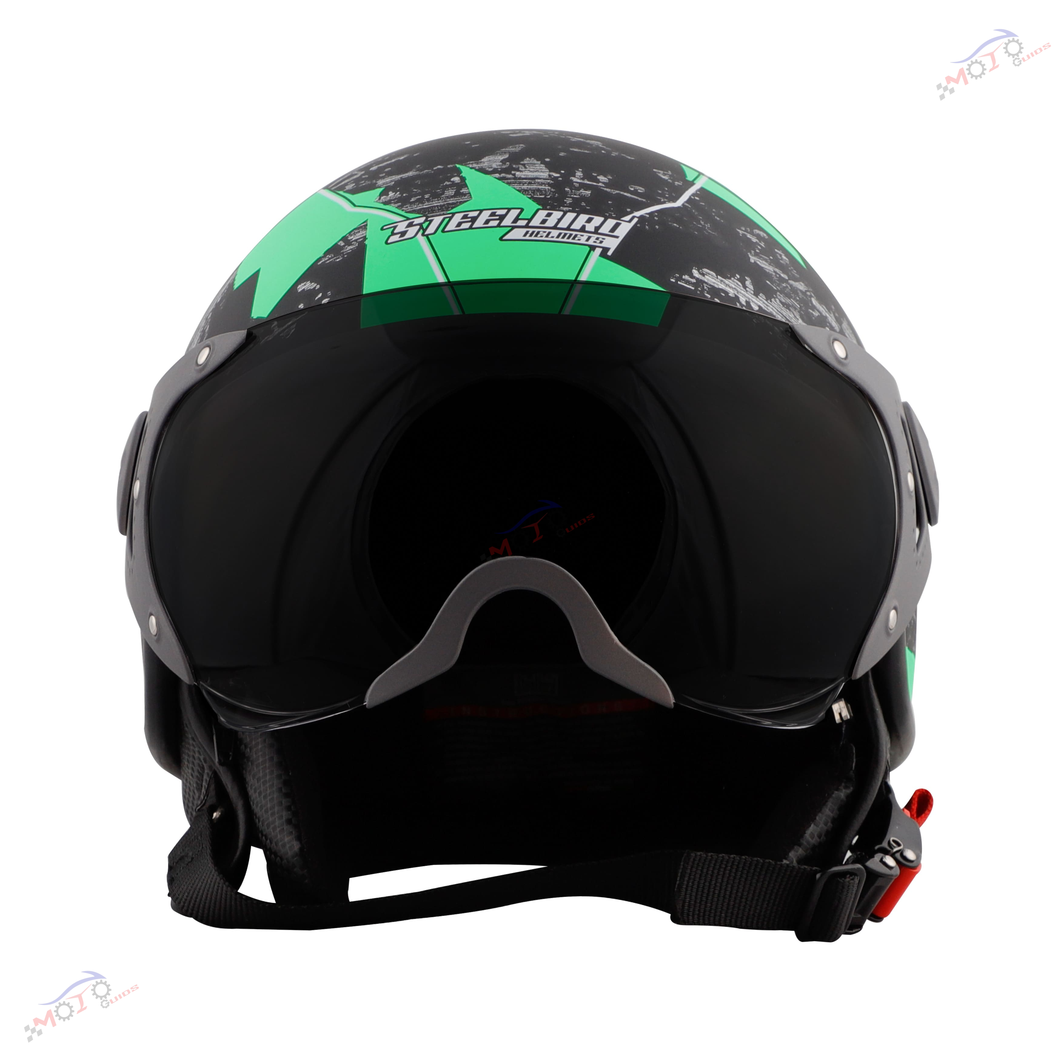 ST-100 CAMO ECE (FITTED WITH CLEAR VISOR. SMOKE VISOR ONLY FOR ILLUSTRATION PURPOSE)